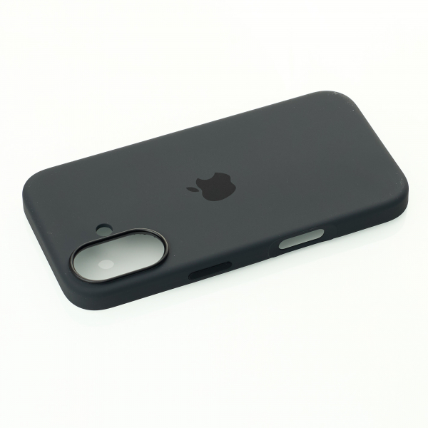 Силиконовый чехол OrigCase "Colors" with MagSafe для iPhone 16 Black