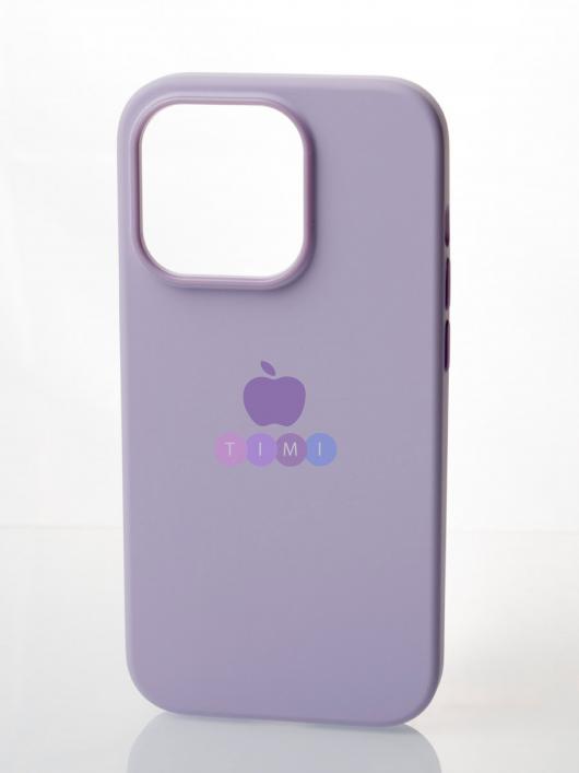 Силиконовый чехол OrigCase "Colors" with MagSafe для iPhone 14 Pro Lilac