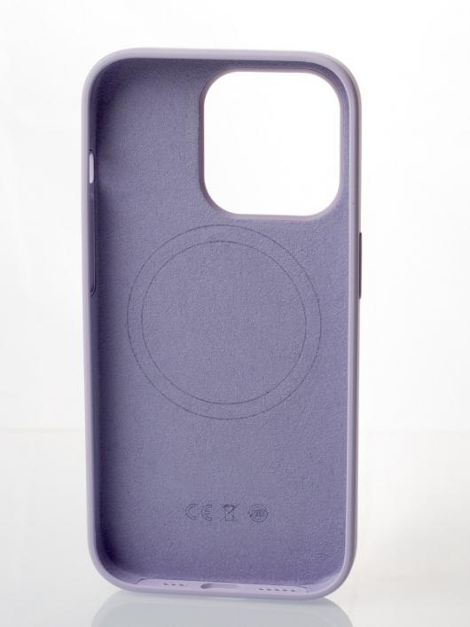 Силиконовый чехол OrigCase "Colors" with MagSafe для iPhone 14 Pro Lilac