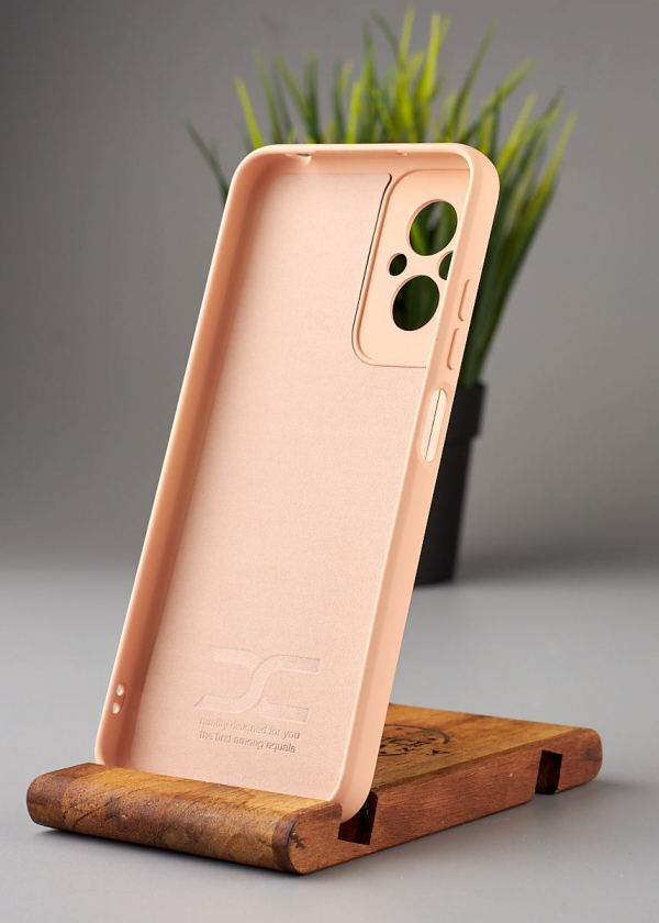 Силиконовый чехол Original pack SOFT для Xiaomi Redmi 11 Prime/Poco M5 4G (ТРИЗУБ) пудра