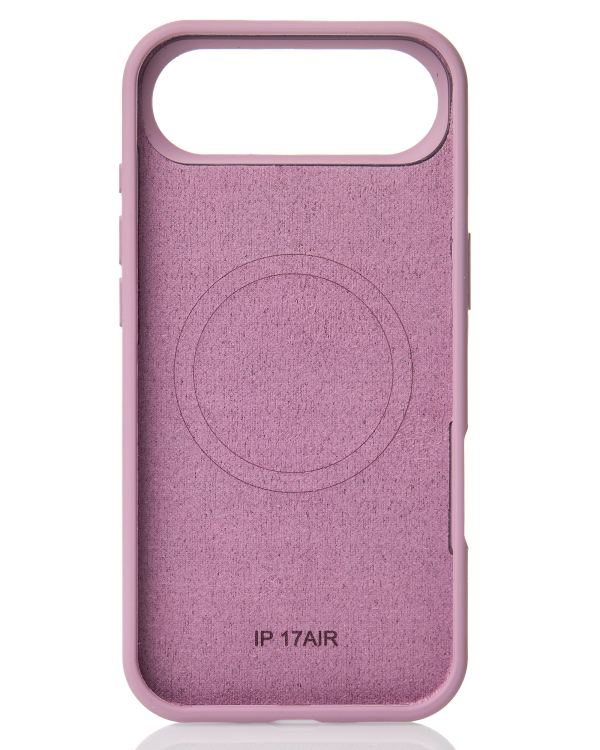 Силиконовый чехол Slim Ring Soft с поддержкой MagSafe для iPhone 17 AIR lavander