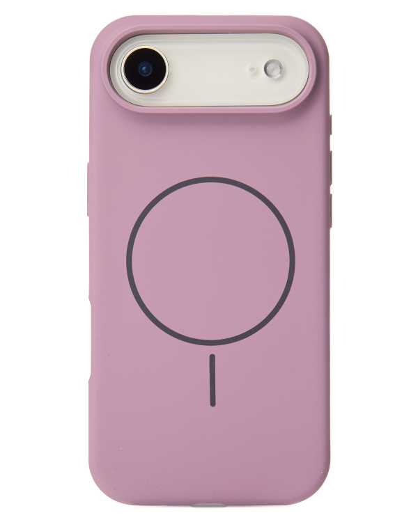 Силиконовый чехол Slim Ring Soft с поддержкой MagSafe для iPhone 17 AIR lavander