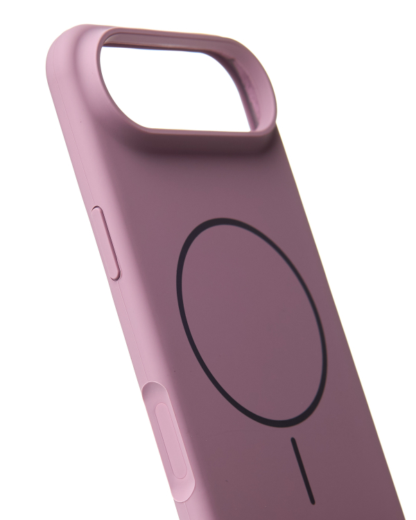 Силиконовый чехол Slim Ring Soft с поддержкой MagSafe для iPhone 17 AIR lavander