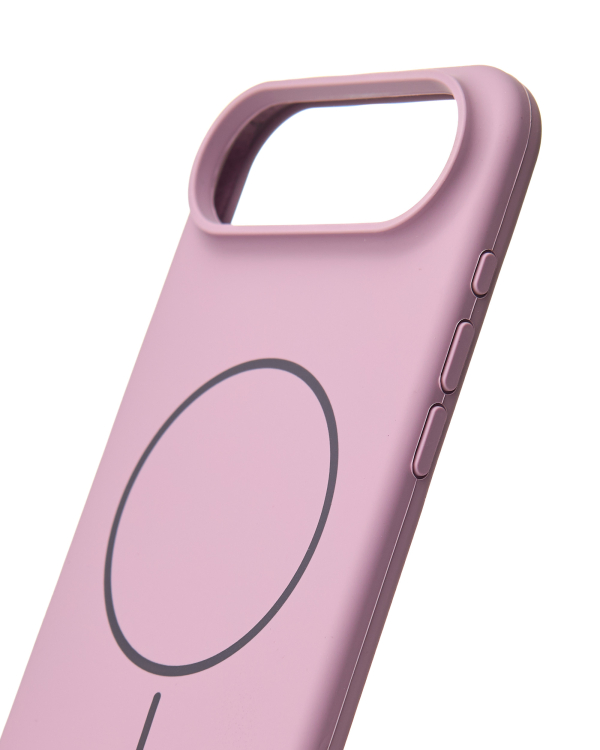 Силиконовый чехол Slim Ring Soft с поддержкой MagSafe для iPhone 17 AIR lavander