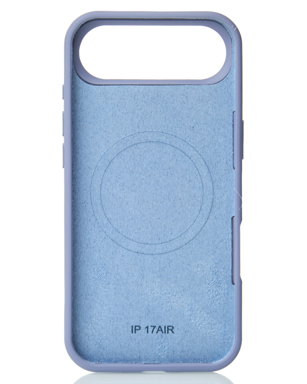 Силиконовый чехол Slim Ring Soft с поддержкой MagSafe для iPhone 17 AIR storm blue