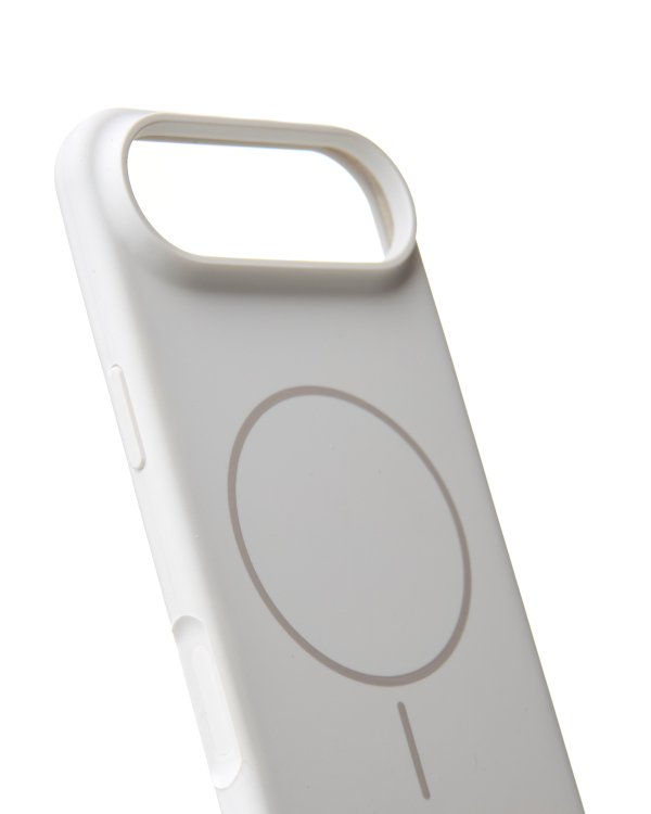 Силиконовый чехол Slim Ring Soft с поддержкой MagSafe для iPhone 17 AIR white