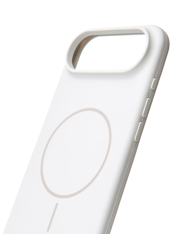 Силиконовый чехол Slim Ring Soft с поддержкой MagSafe для iPhone 17 AIR white