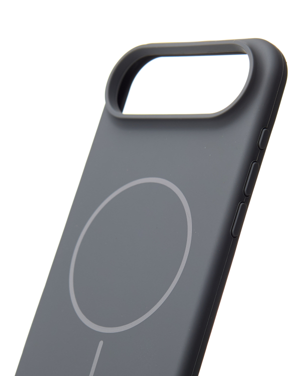 Силиконовый чехол Slim Ring Soft с поддержкой MagSafe для iPhone 17 AIR stone gray