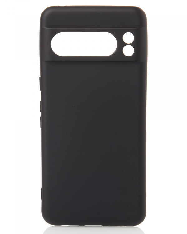 Силиконовый чехол SOFT Silicone Case для Google Pixel 8 Pro (без лого) черный