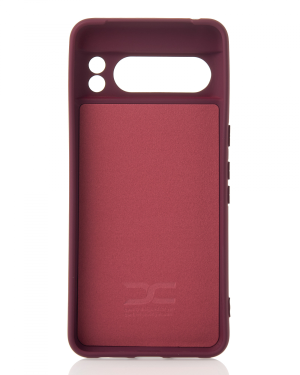 Силиконовый чехол SOFT Silicone Case для Google Pixel 8 Pro (без лого) бордовый