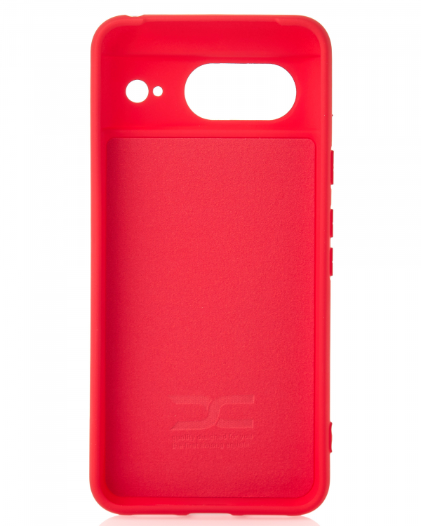 Силиконовый чехол SOFT Silicone Case для Google Pixel 8 (без лого) красный