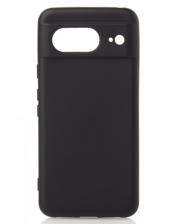 Силиконовый чехол SOFT Silicone Case для Google Pixel 8 (без лого) черный