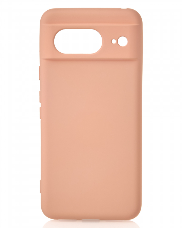 Силиконовый чехол SOFT Silicone Case для Google Pixel 8 (без лого) пудра