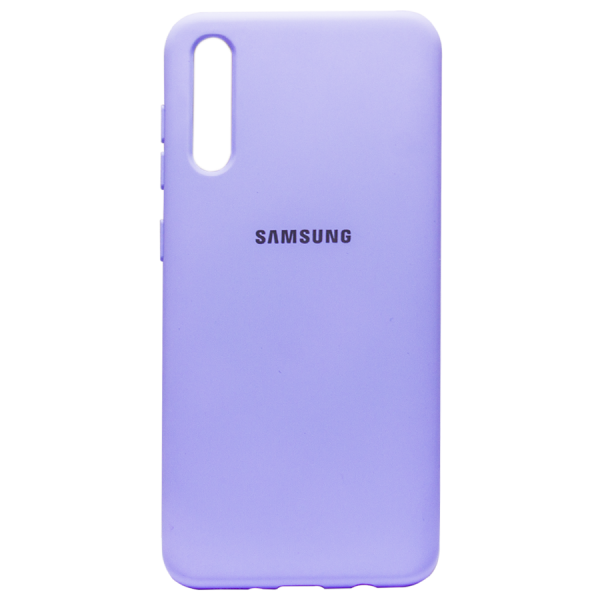 Силиконовый чехол SOFT Silicone Case для Huawei Y5P HQ (с логотипом) сиреневый