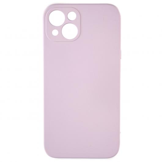 Силиконовый чехол SOFT Silicone Case для iPhone 14 Plus (без лого) глициния