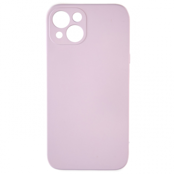 Силиконовый чехол SOFT Silicone Case для iPhone 14 Plus (без лого) глициния