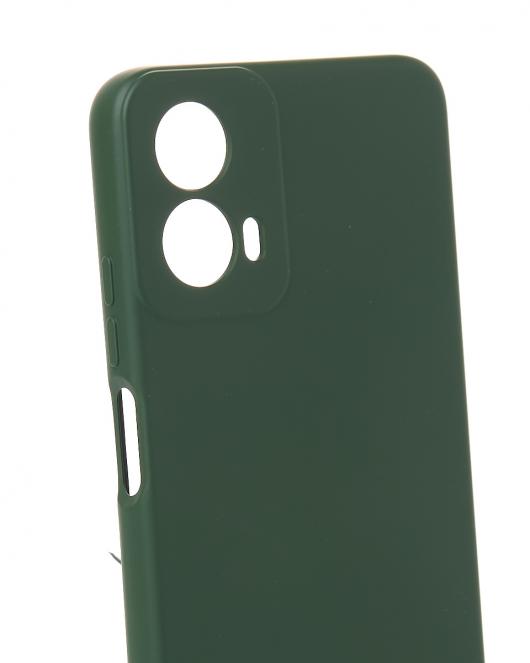 Силиконовый чехол SOFT Silicone Case для Motorola G24 (без лого) темно-зеленый