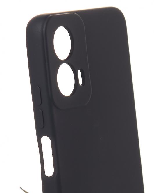 Силиконовый чехол SOFT Silicone Case для Motorola G24 (без лого) черный