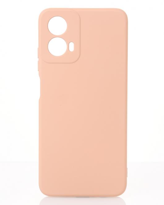 Силиконовый чехол SOFT Silicone Case для Motorola G34 (без лого) пудра