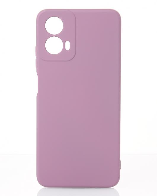 Силиконовый чехол SOFT Silicone Case для Motorola G34 (без лого) лаванда