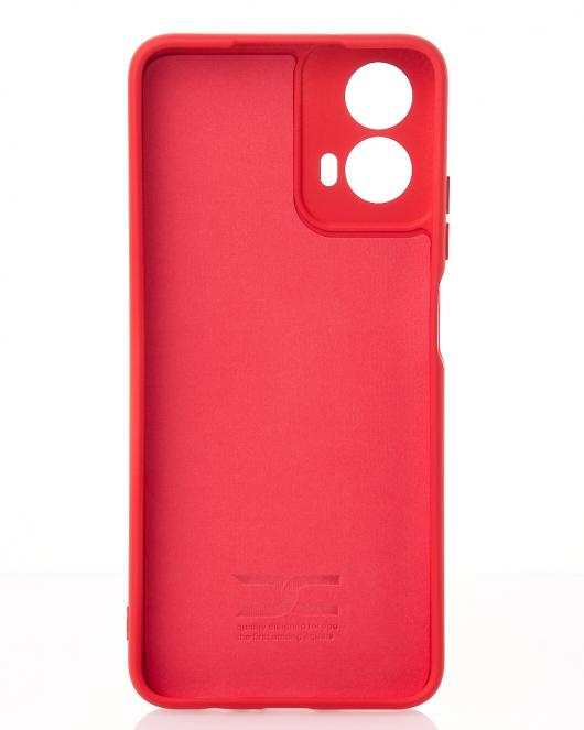 Силиконовый чехол SOFT Silicone Case для Motorola G24 (без лого) красный