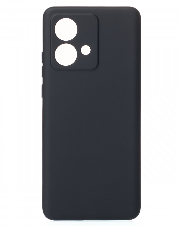Силиконовый чехол SOFT Silicone Case для Motorola Edge 40 Neo (без лого) черный