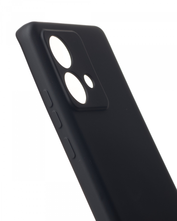 Силиконовый чехол SOFT Silicone Case для Motorola Edge 40 Neo (без лого) черный