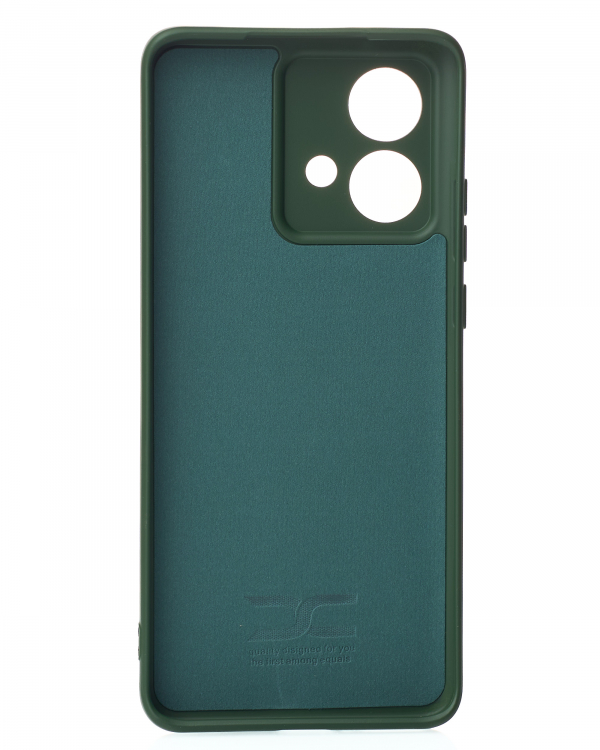 Силиконовый чехол SOFT Silicone Case для Motorola Edge 40 Neo (без лого) темно-зеленый