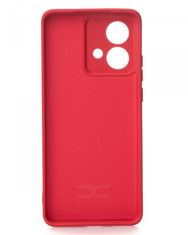 Силиконовый чехол SOFT Silicone Case для Motorola Edge 40 Neo (без лого) красный