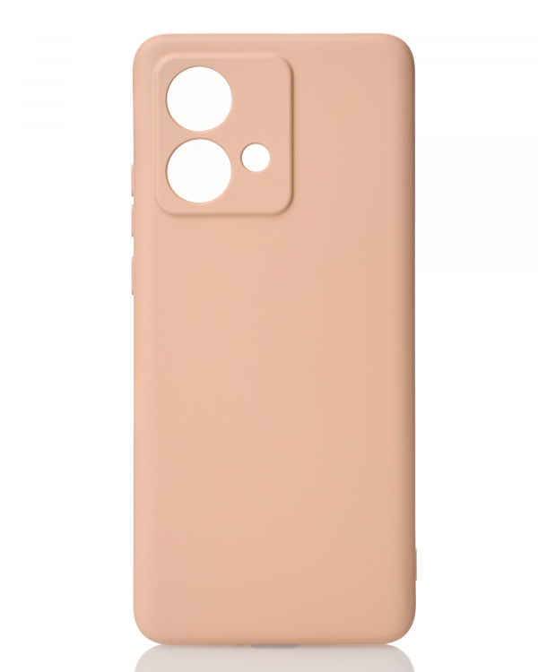 Силиконовый чехол SOFT Silicone Case для Motorola Edge 40 Neo (без лого) пудра