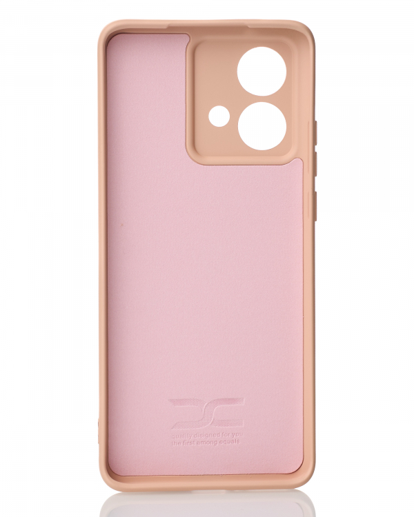 Силиконовый чехол SOFT Silicone Case для Motorola Edge 40 Neo (без лого) пудра