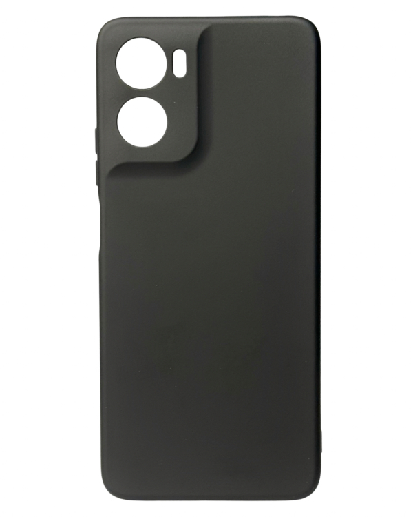 Силиконовый чехол SOFT Silicone Case для Motorola G06 Power (без лого) черный
