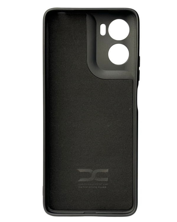 Силиконовый чехол SOFT Silicone Case для Motorola G06 Power (без лого) черный