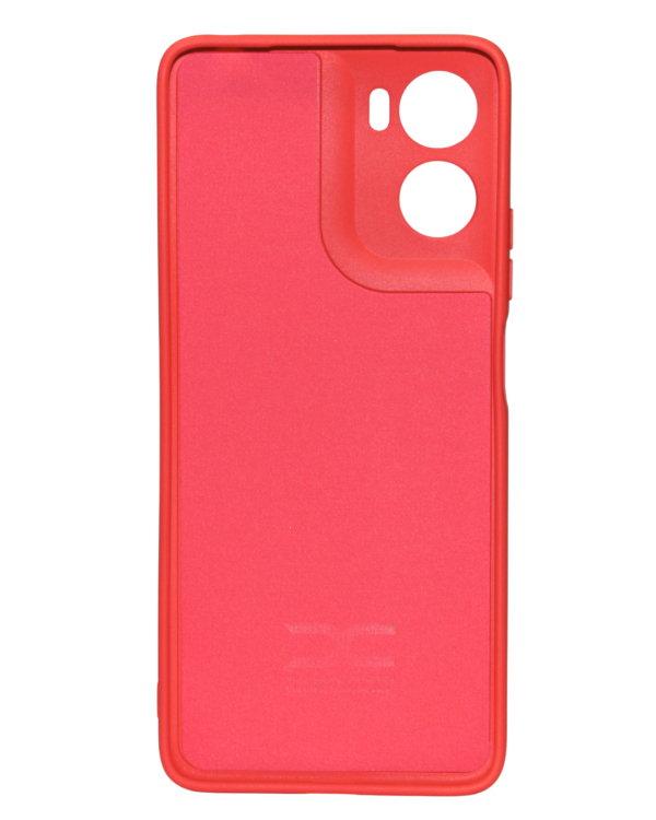 Силиконовый чехол SOFT Silicone Case для Motorola G06 Power (без лого) красный