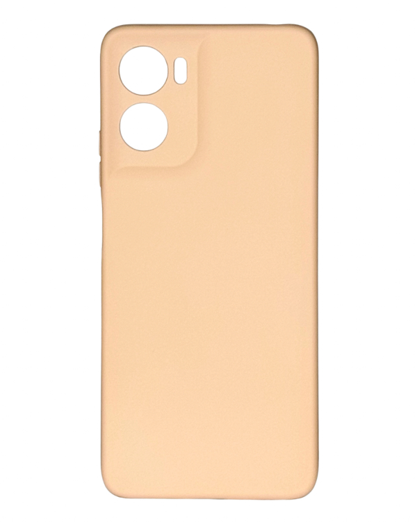 Силиконовый чехол SOFT Silicone Case для Motorola G06 Power (без лого) пудра