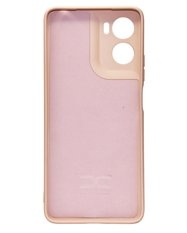 Силиконовый чехол SOFT Silicone Case для Motorola G06 Power (без лого) пудра