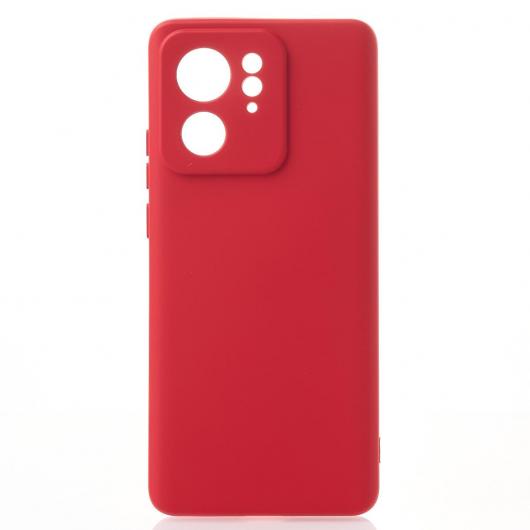 Силиконовый чехол SOFT Silicone Case для Motorola Edge 40 (без лого) красный