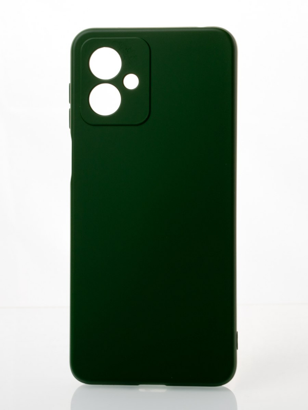 Силиконовый чехол SOFT Silicone Case для Motorola G14 (без лого) темно-зеленый