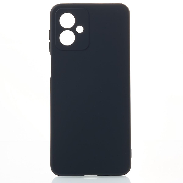 Силиконовый чехол SOFT Silicone Case для Motorola G14 (без лого) черный
