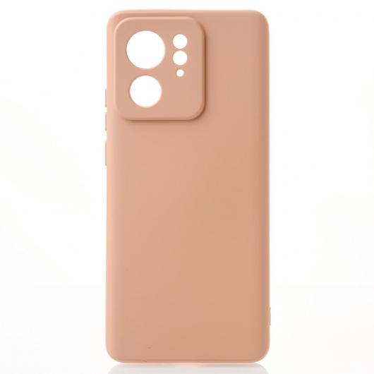 Силиконовый чехол SOFT Silicone Case для Motorola Edge 40 (без лого) пудра