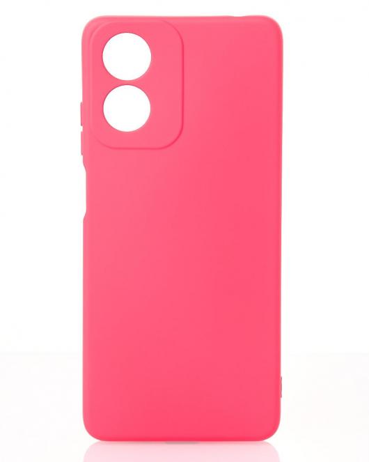 Силиконовый чехол SOFT Silicone Case для Motorola G04 (без лого) малиновый