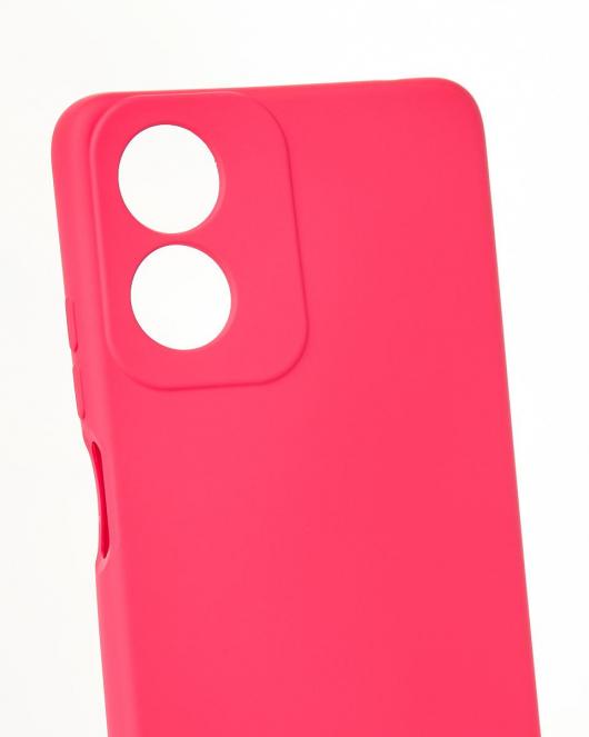 Силиконовый чехол SOFT Silicone Case для Motorola G04 (без лого) малиновый