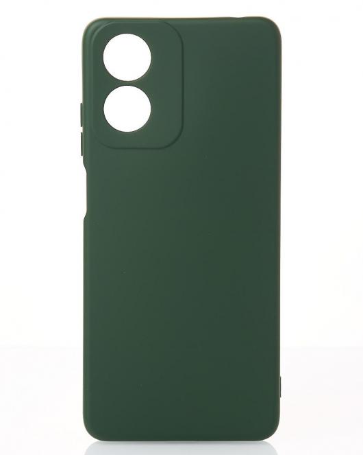 Силиконовый чехол SOFT Silicone Case для Motorola G04 (без лого) темно-зеленый