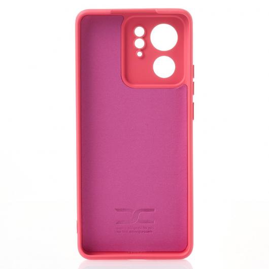 Силиконовый чехол SOFT Silicone Case для Motorola Edge 40 (без лого) малиновый