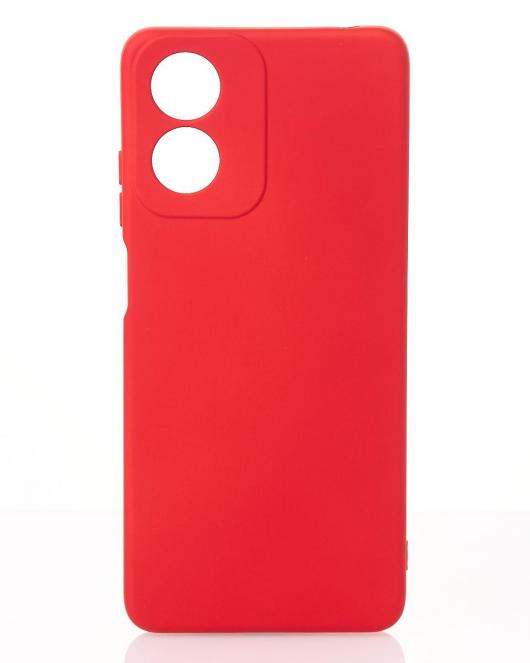 Силиконовый чехол SOFT Silicone Case для Motorola G04 (без лого) красный