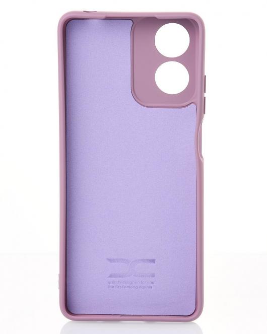 Силиконовый чехол SOFT Silicone Case для Motorola G04 (без лого) лаванда