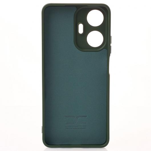 Силиконовый чехол SOFT Silicone Case для Realme C55 (без лого) темно-зеленый