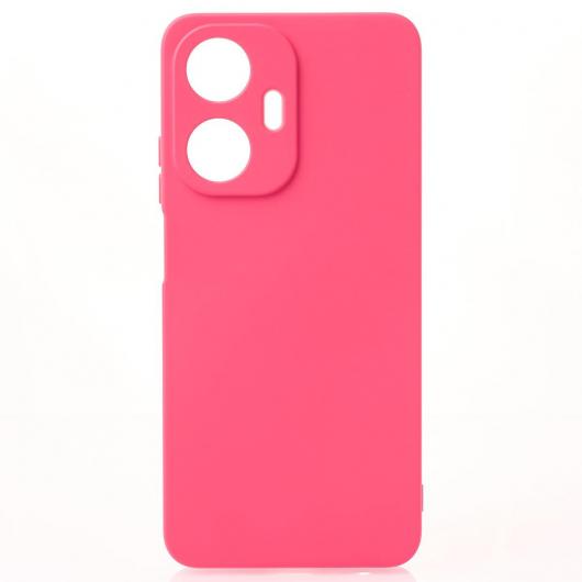 Силиконовый чехол SOFT Silicone Case для Realme C55 (без лого) малиновый