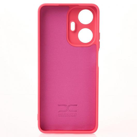 Силиконовый чехол SOFT Silicone Case для Realme C55 (без лого) малиновый