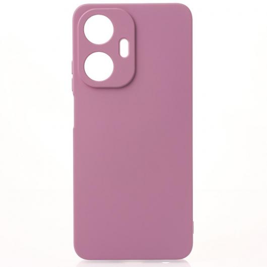 Силиконовый чехол SOFT Silicone Case для Realme C55 (без лого) лаванда